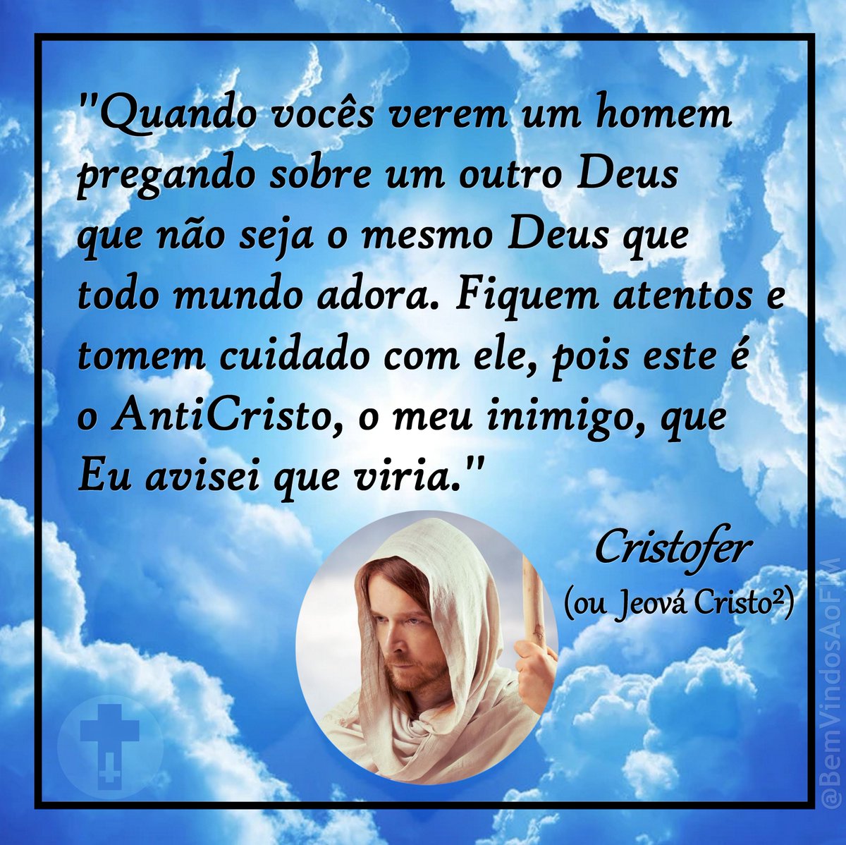 BemVindosAoFIM's tweet photo. E veio, antes Dele.
#Parusia #EmDobro https://t.co/GJipq50pbv