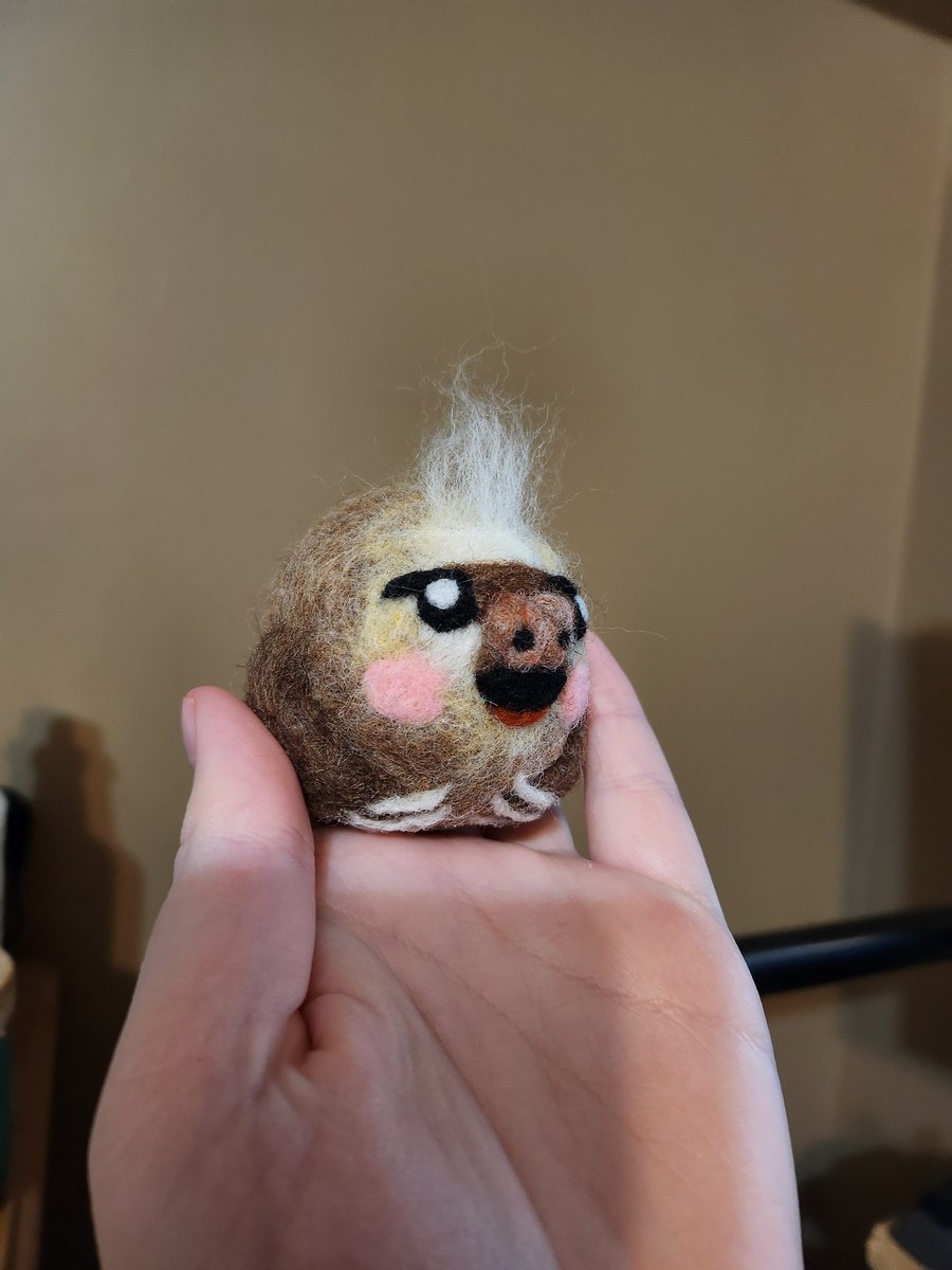 MitchGizzard's tweet photo. Him

#needlefelt #felted #paleomunchkin #cheeks #commsopen #sloth #feltart #felty https://t.co/qkvj1rxJje