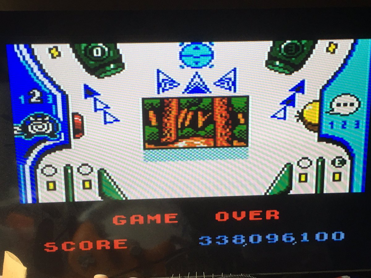 NewGabeOrder's tweet image. Here is my #PokémonPinball score.