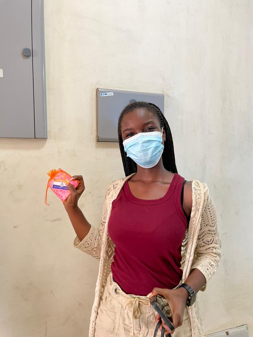 ruth_fiagbe's tweet photo. Ghana liberation Party’s “Emergency pad” Campaign. 
The Ghana liberation party (GLP) embarked on a campaign that was aimed at providing sanitary towels to female students for emergency purposes today at the UniMAC-GIJ Dzorwulu campus.@TDzineku @kodwoboateng @nmediacourse https://t.co/fBLjpxBu4v