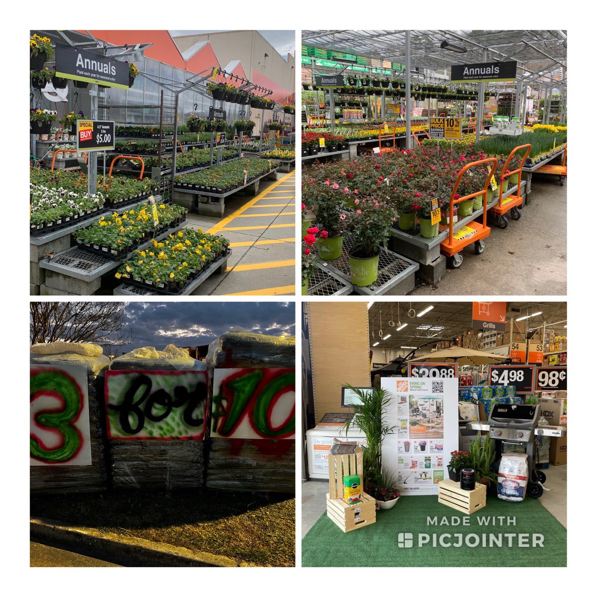 Ready for Spring!  Bringing the ad to life at 8412. <a href="/hollytate122/">Hyperliquid</a> <a href="/cole91960676/">Cole SM at Clayton Home Depot 8412</a> <a href="/AmiRumsey/">AmyRumsey@THD#8412</a> <a href="/QuilliamsJaden/">Jaden Quilliams Shirley #0152</a> <a href="/Ben_Heinze/">Ben Heinze</a>