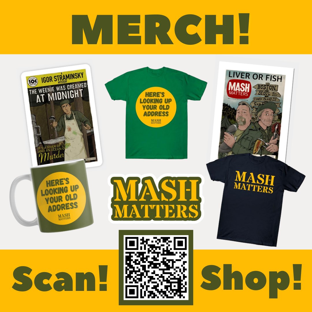MASH Matters Podcast 🍸 on Twitter "The MASH Matters Store is NOW OPEN