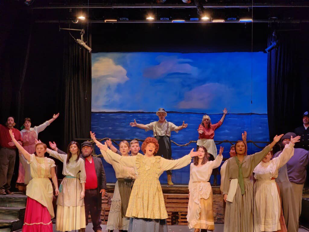 ActSharpsville's tweet photo. Today’s March weather is “like a lion-whipping up the water in the bay.” Join us TOMORROW for Opening Night of Carousel, where the forecast predicts a warm June night! 

 https://t.co/FvlX4lFHks https://t.co/SUpndji7w6