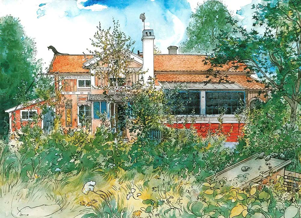 Good morning - I hope you slept like a knackered badger - ‘The Cottage’, Carl Larsson, watercolour on paper, 1895. Available as a single card or as part of the Town & Country Gardens Collection.
rathergoodart.co.uk/product/carl-l…
#carllarsson #Watercolourpainting