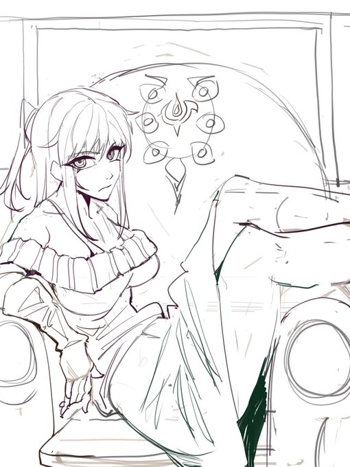 More Tharja WIP 