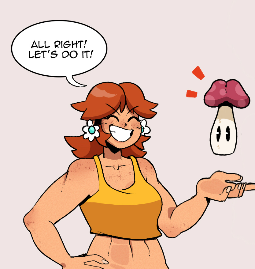 Daisy found a new power up! wonder what that leads to! 👀🥴