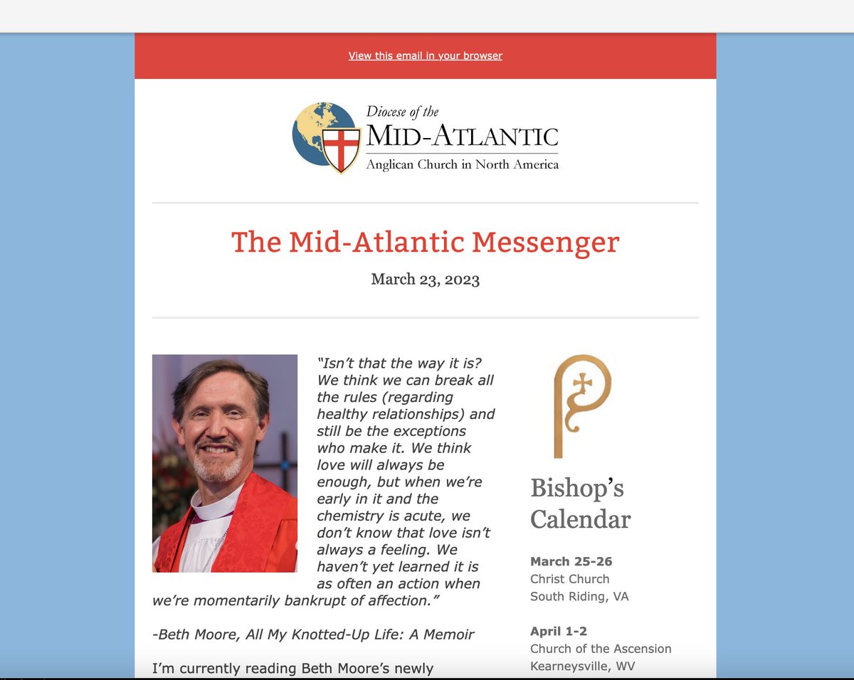 Mid-Atlantic Diocese tweet media