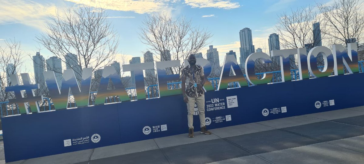 Jnwamson's tweet image. The on going #UNWaterConference 🇺🇸 has brought series of ideals and solutions to the world #WaterCrisis.I believe after d this conference those solutions will be implemented in other 2reduced d number of people who lack access 2 drinkable&amp;amp;sustainable water
#WaterAction