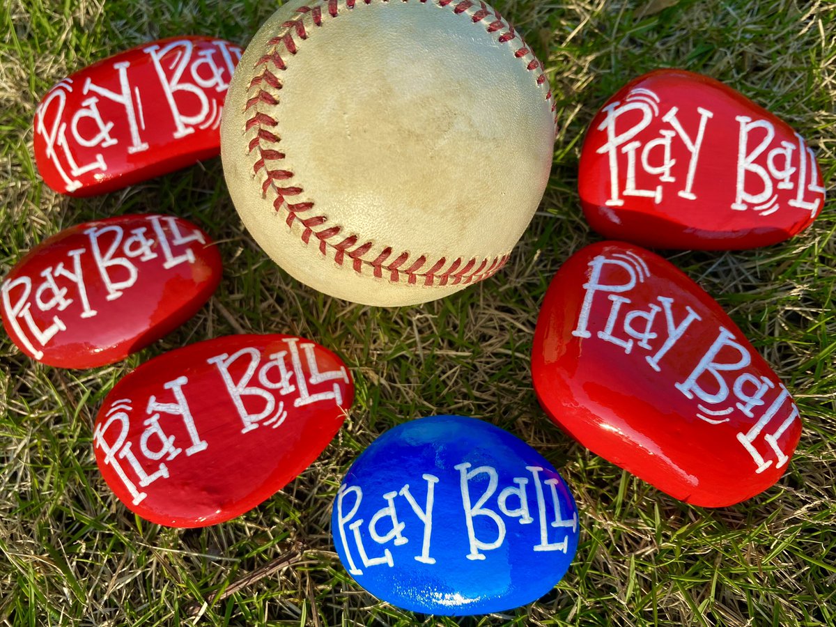 TriciaRCantrell's tweet photo. Got these painted and ready to hide just in time for our first home SEC series. @OleMissBSB #BeerShowers #OxRocks https://t.co/Pc9SYF7r9u