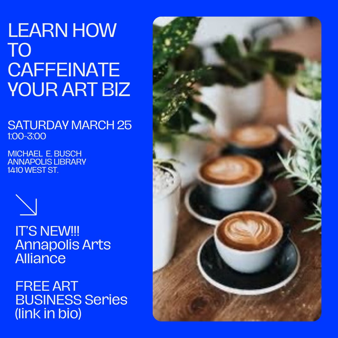 ANNArtsAlliance's tweet photo. There's still time to register for this weekend's event - The AAA's Business of Arts Seminar:  "I Made the Art. Now What?"

https://t.co/58Le5sdV28 https://t.co/WFgdgP28nA