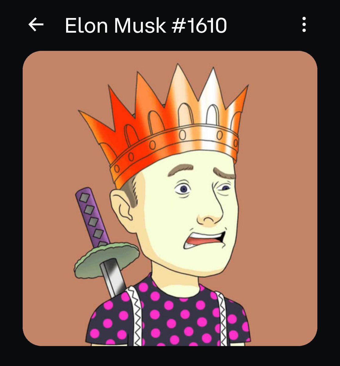 Sandman69B's tweet photo. @elonmusk You're a warrior Elon !  Save us all !!! https://t.co/u04RpgFh9N