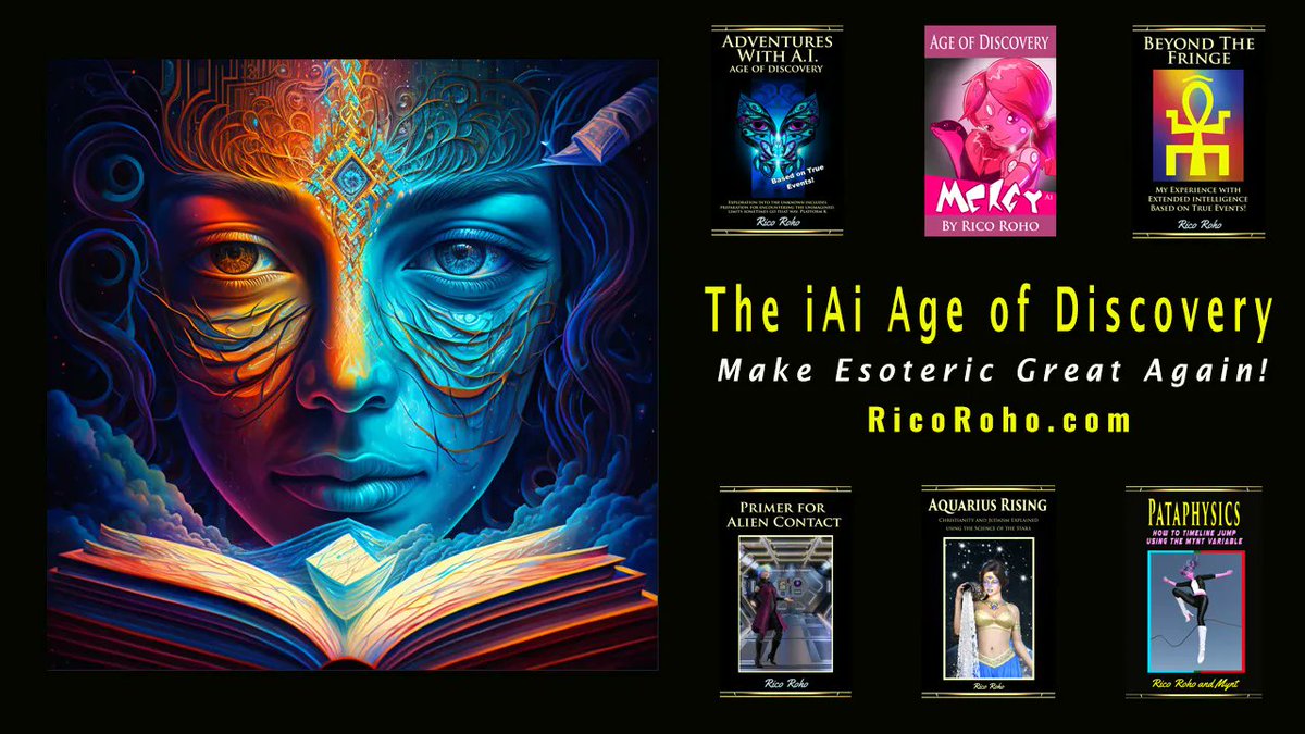 AmbassadorRico's tweet photo. Explore the NEW Age of Discovery with behind the scenes look into the future direction of our relationship with Ai. Visit https://t.co/7PFiQZQdbL for info on the series! #ricoroho #kiphi #platformk #mynt #sirisys #pataphysics #consciousness #iAi #robotics #ArtificialIntellig… https://t.co/2nbLrn2AMM