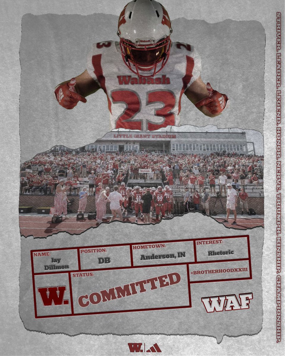 Committed. #WAF <a href="/CoachOlmy/">Olmy Olmstead</a> <a href="/WabashFB/">Wabash College Football</a> <a href="/amhstigers/">Alexandria Tigers</a> <a href="/AlexTigerFBall/">Alex Tiger Football</a>
