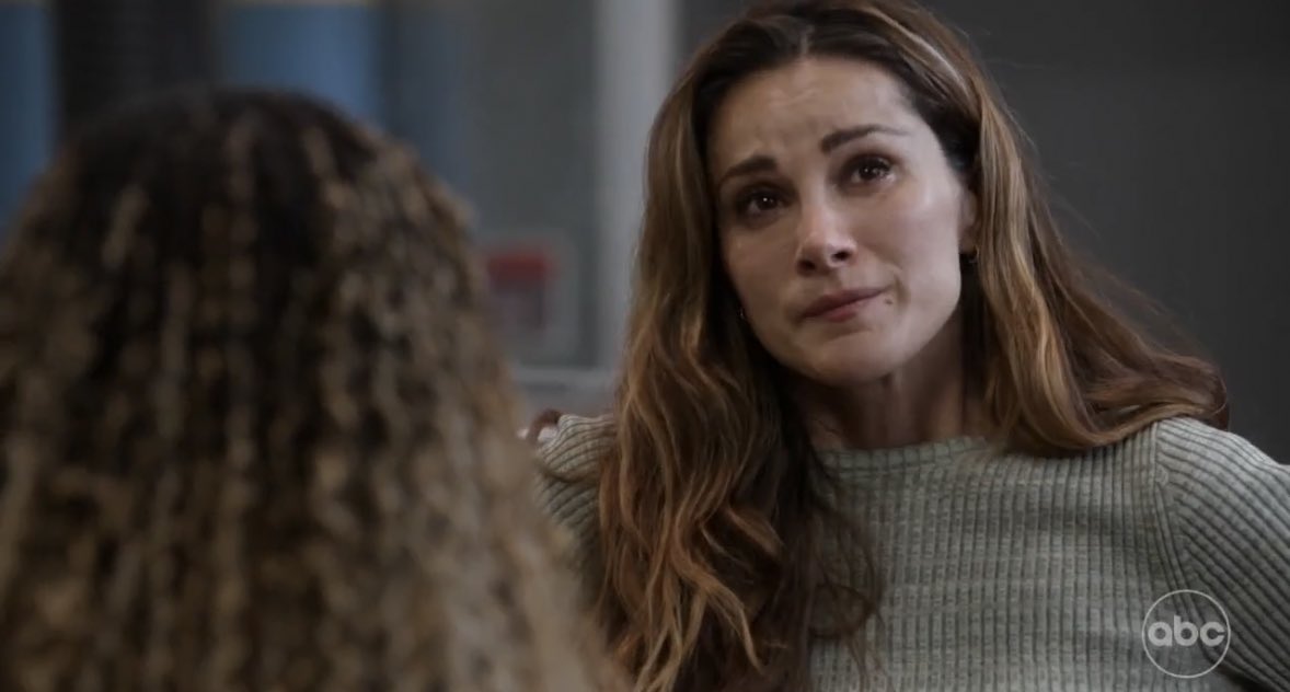 its_just_ours's tweet photo. Carina DeLuca and her many facial expressions 🥹 

#Station19 @spampistefania https://t.co/cwyeRi2fx0