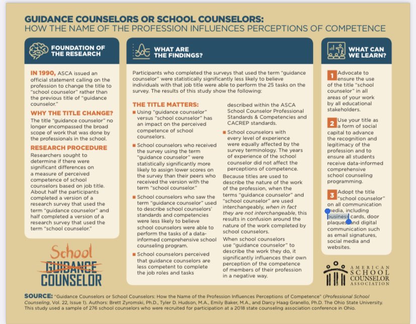 CounselorRG3's tweet photo. School (not guidance) Counselor https://t.co/IUEVe7mJwA