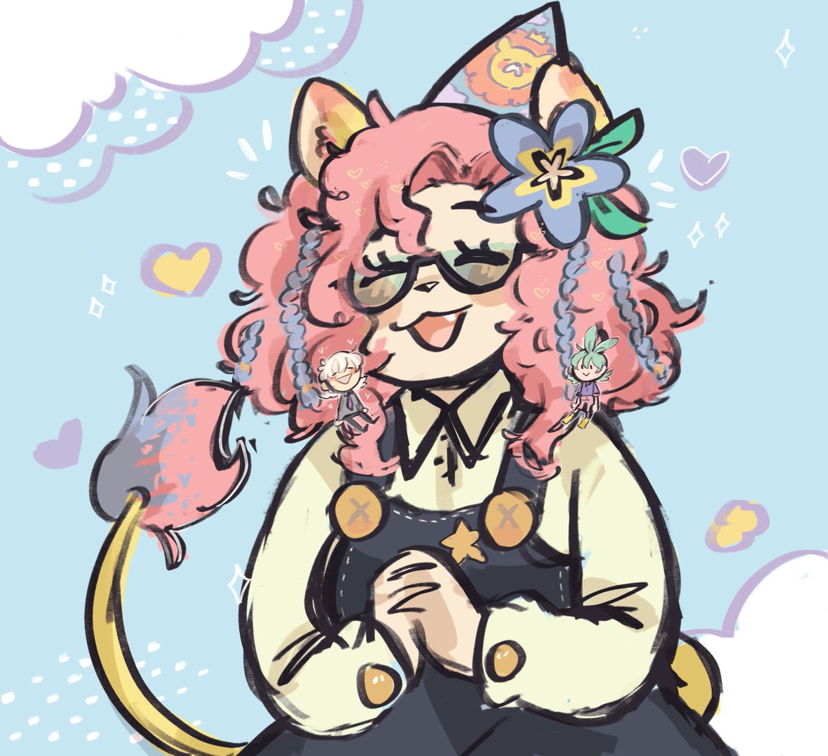 「I also have 1 spot open for the $40 tier」|StarGlow🌻@ LAYTON IS BACK☕のイラスト