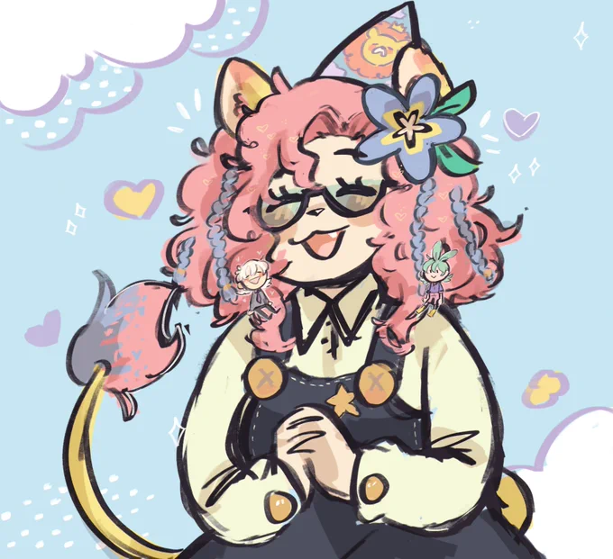 I also have 1 spot open for the $40 tier which grants you an art request like  