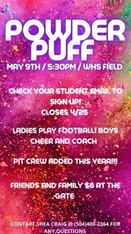 Posting on behalf of the Class of 2023