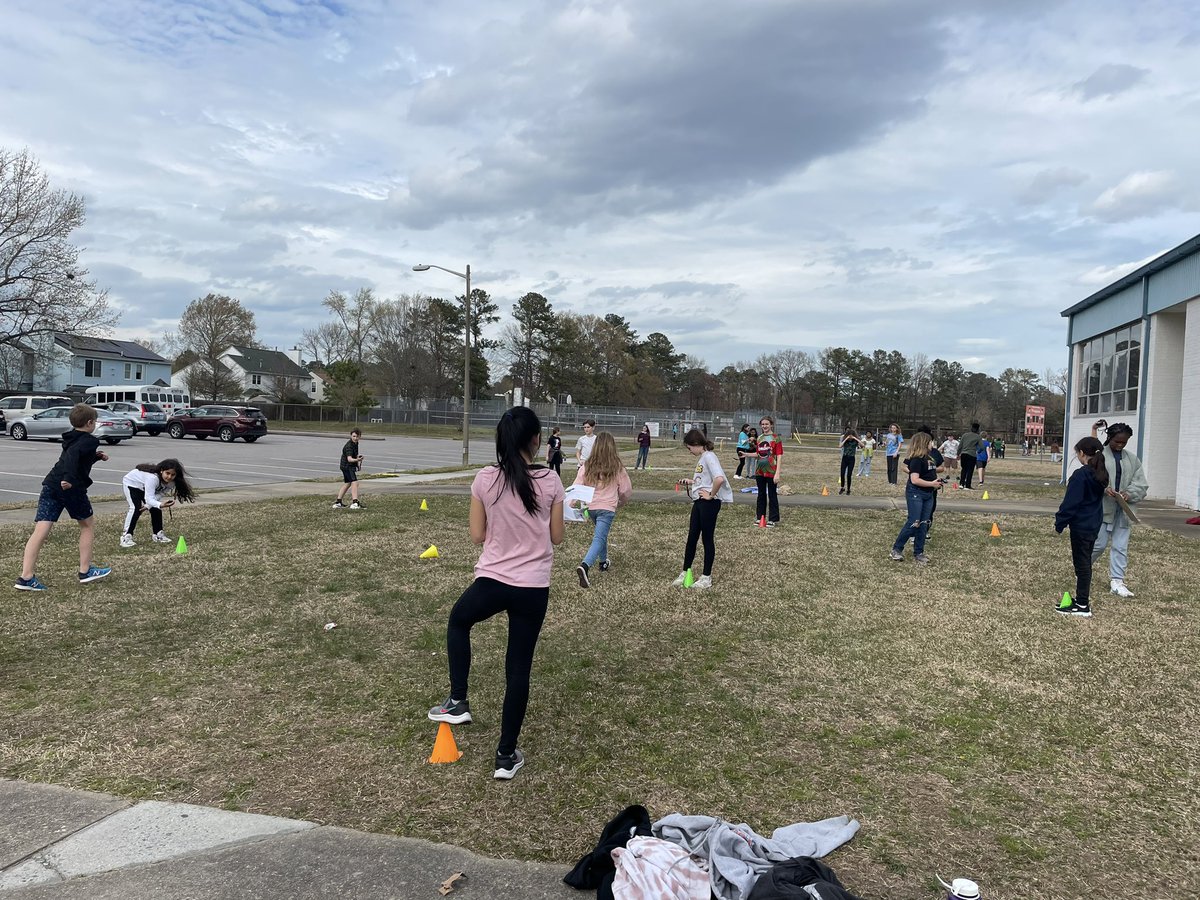One of my favorite labs of the year! We go outside and the kids do a variety of movements for 10 meters and then we calculate speed and acceleration! I am always amazed at the creativity of my babes. I learned about The Griddy this year. 😂