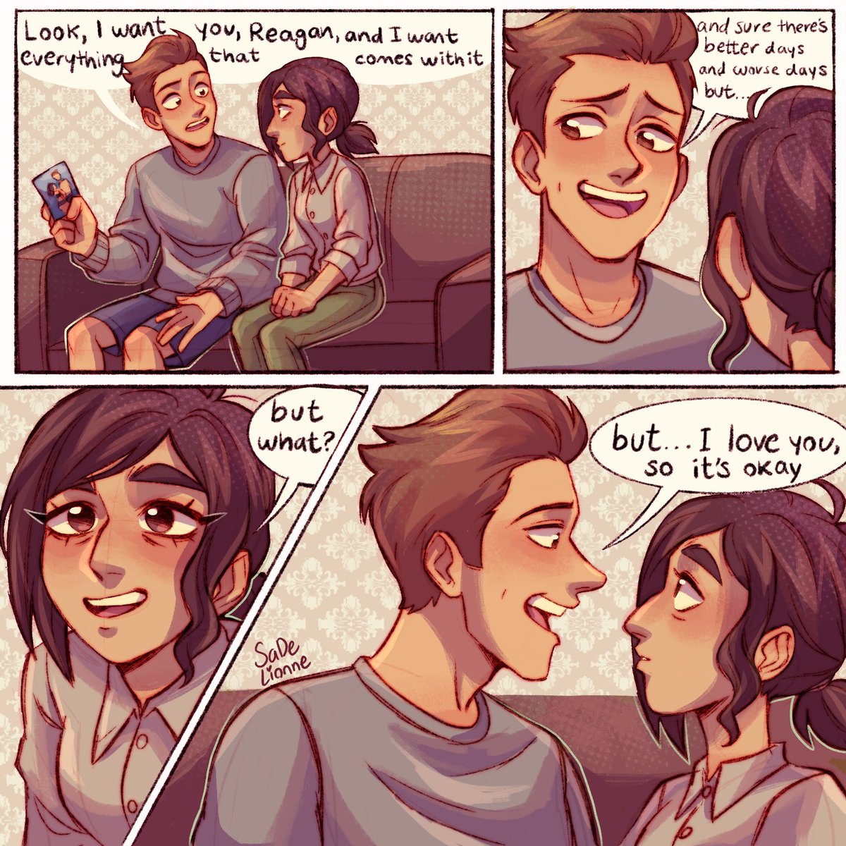 SaDeLionne 🐰 on Twitter "Had to do something for “paper rings” finale