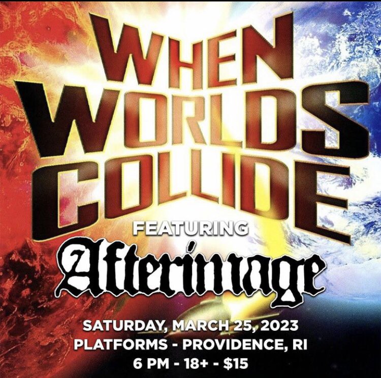 AfterimageNH's tweet photo. Weekender coming up, feels good to be playing out again. Come see us if you haven’t heard from us in a bit, a lot has changed https://t.co/5pqyWNKYuZ