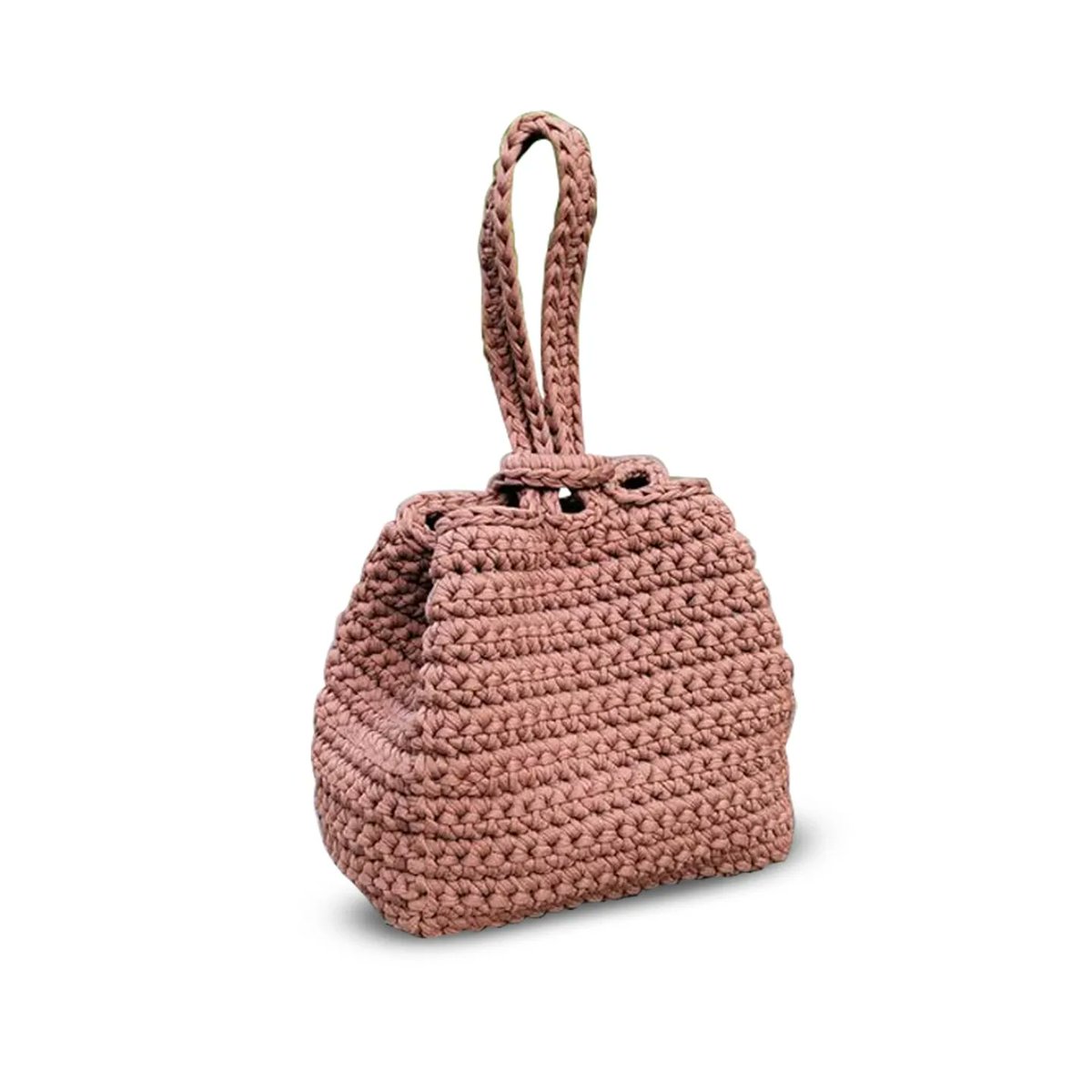 woollei's tweet photo. This handcrafted handbag👜 completes your carrying needs while slaying in trends and gives you a luxurious feel. This cutest Pink Crochet Handbag goes with any casual outfit. https://t.co/g2cJOB2rRi