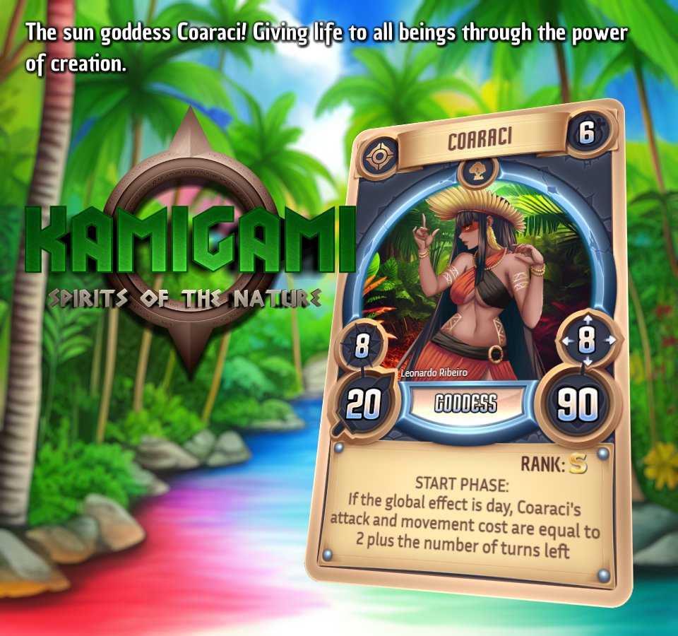 Shining bright as the sun!
Coaraci

#indiegame #cardgame #anime #indiegamedev #gamedev