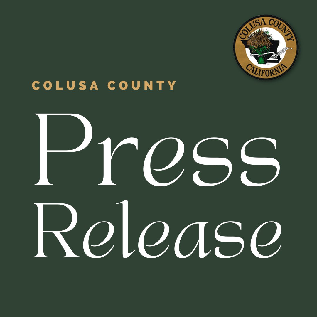 FOR IMMEDIATE RELEASE: Medi-Cal Beneficiaries Encouraged to Prepare for Renewal Process

Press Release: countyofcolusa.org/CivicAlerts.as…

#ColusaCounty #DHHS #DHCS #MediCal #cacounties