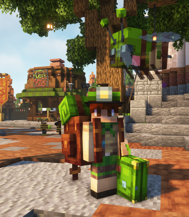 TheJester_1's tweet photo. TheScout_ ⛏️
(Props to @CrepikCZ for the wonderful skin pack) https://t.co/gF94bdNWAu