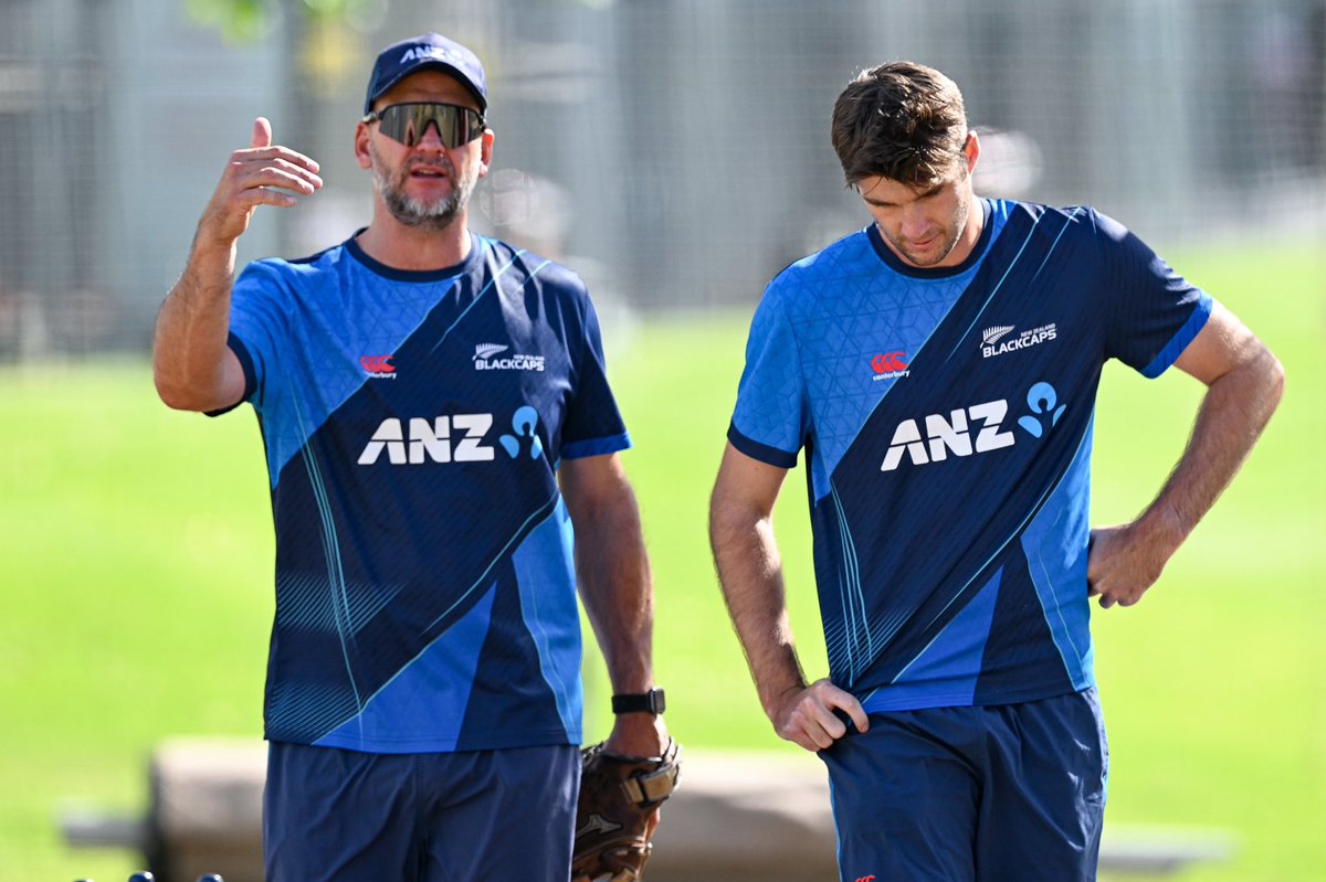 Training days at <a href="/edenparknz/">Eden Park, Auckland</a> 🏏

The 1st ANZ ODI against Sri Lanka is this Saturday at Eden Park with all proceeds going towards the <a href="/NZRedCross/">Rīpeka Whero Aotearoa | New Zealand Red Cross</a> Disaster Relief Fund. Get tickets at nzc.nz or the NZC app 🎟️

#NZvSL #CricketNation