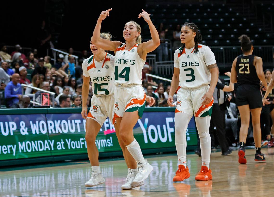 Martina's tweet photo. I saw this Miami Herald article on the Miami Herald app and thought you’d be interested.

UM women to face nation’s leading scorer, Villanova’s Siegrist, in Sweet 16 on Friday

https://t.co/MMiVk5aoFx
- Go Canes!!!! https://t.co/xgkp83ciuD