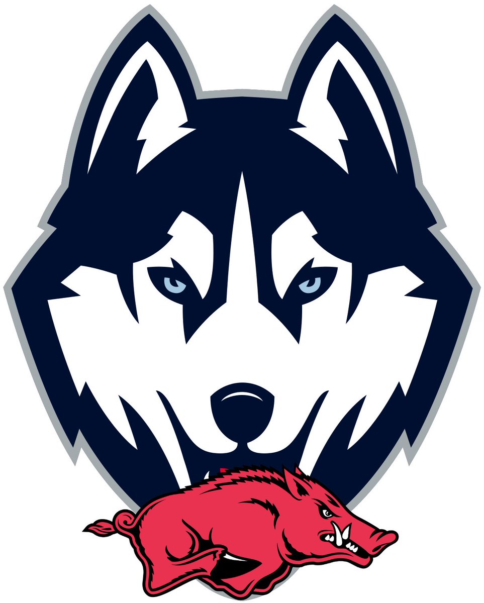 Not a puppy #UConn #Arkansas #EliteEight #MarchMadness #NationalPuppyDay   #pigroast