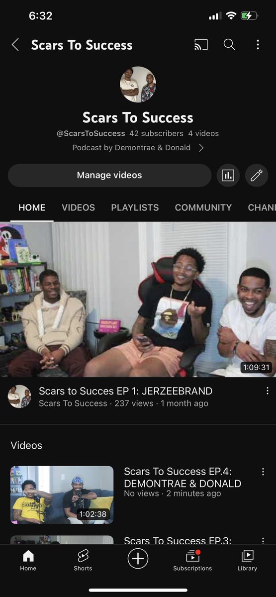 youtu.be/TbGXM32kyDk

New Episode Out Now 🙌🏿🥂🎥 this one a lil different no guess just me and bro, get to know us, check out the personalities. LIKE COMMENT AND SHARE. DEFINITELY COMMENT WE WANT AND LOVE ALL FEED BACK 🙏🏿