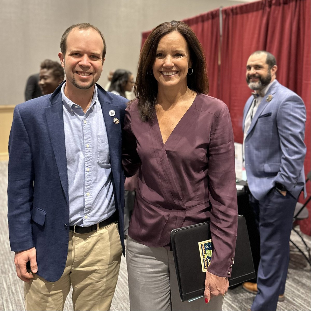 It was an honor to help host <a href="/PeaceCorps/">Peace Corps</a> Director Carol Spahn (RPCV Romania) at NCCU today. She is an inspirational and generous leader. I’m proud to help nurture the next generation of Volunteers as a faculty advisor for our Peace Corps Prep Program. #hardestjobyoulleverlove