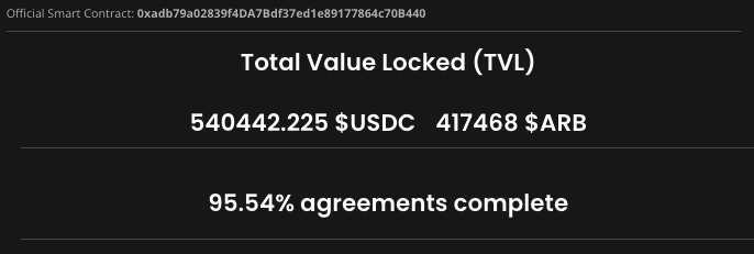 weee! <a href="/arbotcdesk/">$ARB OTC Desk at https://arbotc.lol/</a> ✅, its time to focus on kongy

Quick break and then claiming my $ARB

I am a natural user of <a href="/arbitrum/">Arbitrum</a>. I did not farm for $ARB, but I consciously used multiple wallets for my activity. 

How much $ARB do you think I have? 

100 $ARB to the closest guess 💰