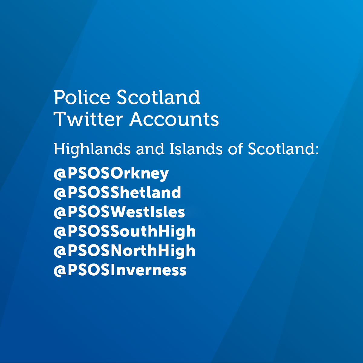 Police Scotland South Highlands tweet media