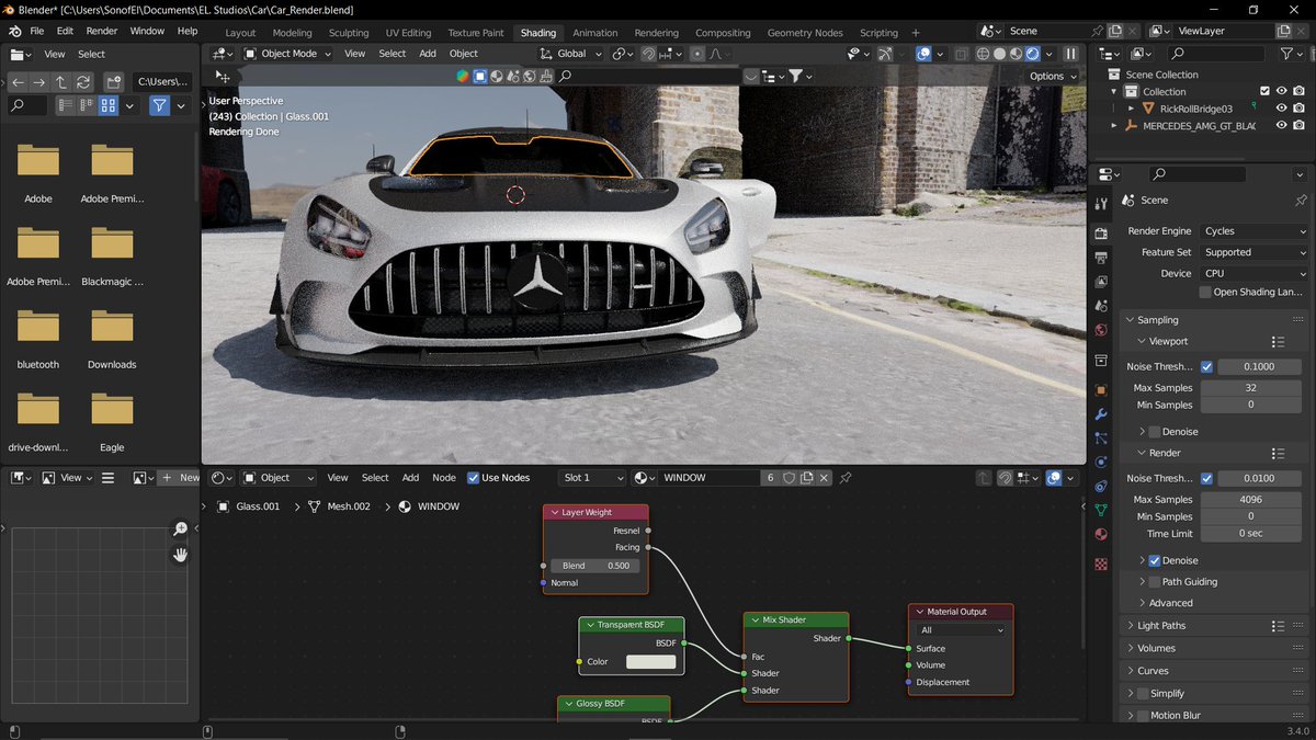 Tammyy_El's tweet photo. Quick Preview of a super quick #render test I'm working on in #blender 
#Blender3d https://t.co/kl9e9roj8N