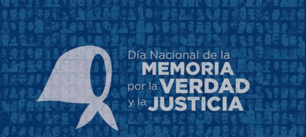 Porque nunca más tengamos un 24 de marzo de 1976. Porque la Memoria, la Verdad y la Justicia siempre sean prioritarias para todos los que habitamos esta gran Nación. Conciencia histórica, más democracia, justicia y verdad. #24deMarzo #MemoriaVerdadYJusticia