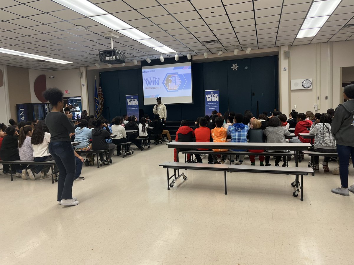ColtsCunningham's tweet photo. Thank you @youth_greater for inspiring our students during their assembly today. Get the win! https://t.co/3OSnwnCQyH