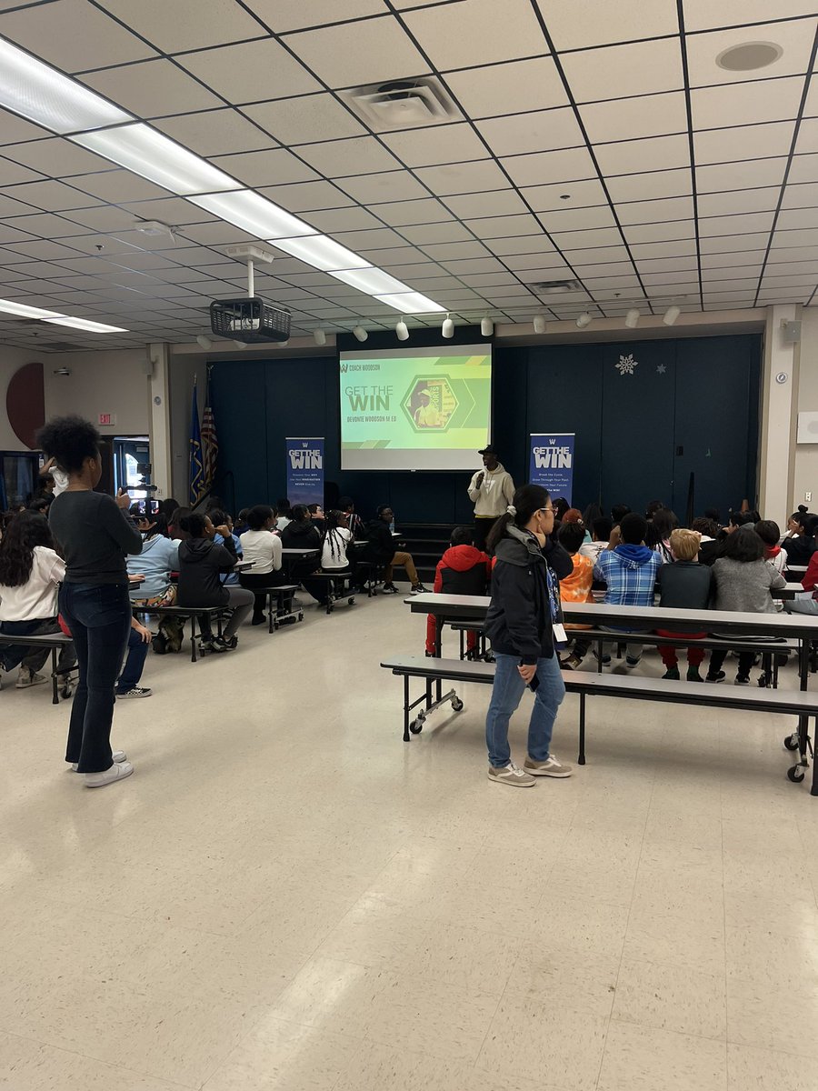 ColtsCunningham's tweet photo. Thank you @youth_greater for inspiring our students during their assembly today. Get the win! https://t.co/3OSnwnCQyH