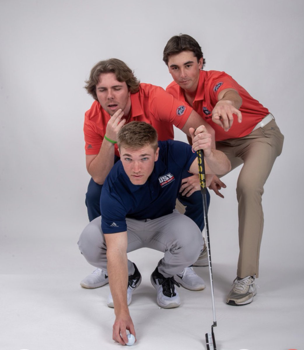 The <a href="/USIMGolf/">USI Men's Golf</a> team “line-up” their competition at Craft Farms in Gulf Shores, AL; this will be the strongest field to date! <a href="/USIAthletics/">USI Athletics</a> Go Eagles 🦅!