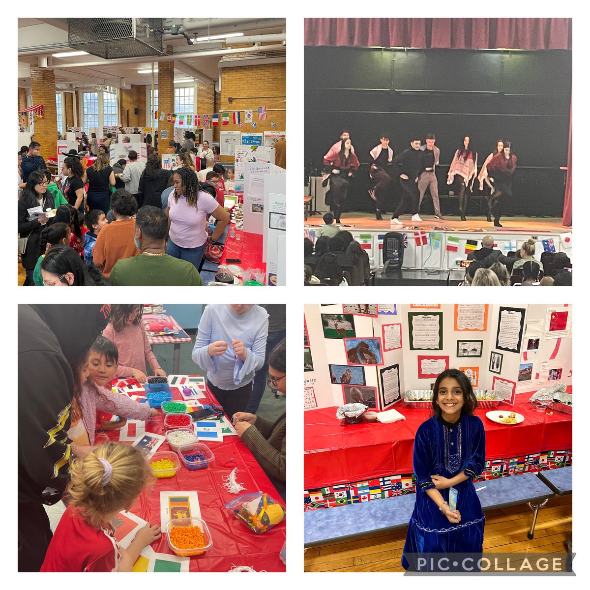 What a beautiful night traveling around the world! Thank you to all of our wonderful families for sharing their culture. Thank you Susan Wagner HS! @DrMarionWilson @CChavezD31 @CSD31SI