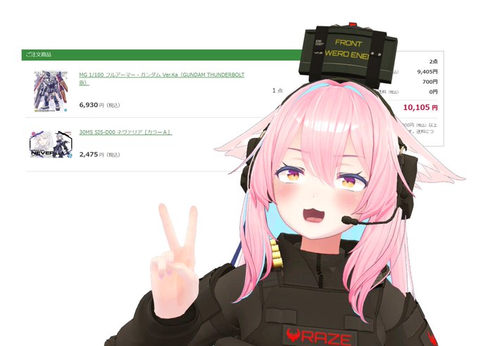 やった～!!サンダーボルトのフルアーマーガンダム買えたのだ! 