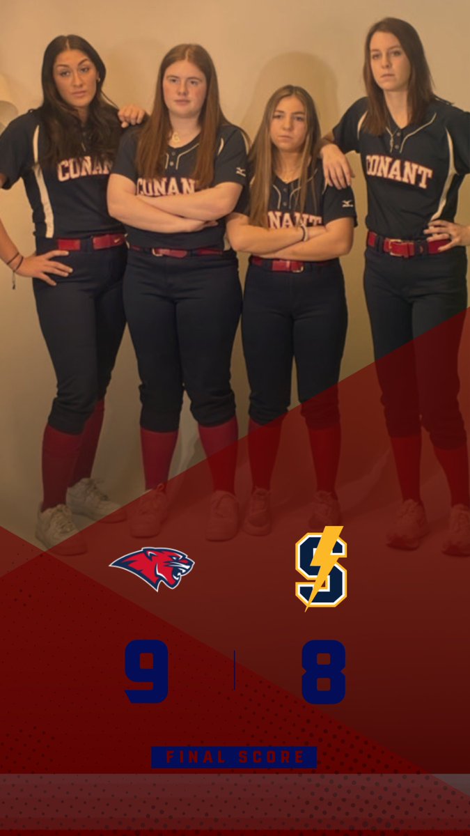 Cougars came back from behind to get the win! Spaitis shut them down in relief and gets the W with 9 K’s through 4 innings. At the plate, Simmons went 2-4 with 3 RBI and HR while Falcone and Nowicki both had a double and added 2 runs each. 💪🏼💙❤️ Go Cougars!