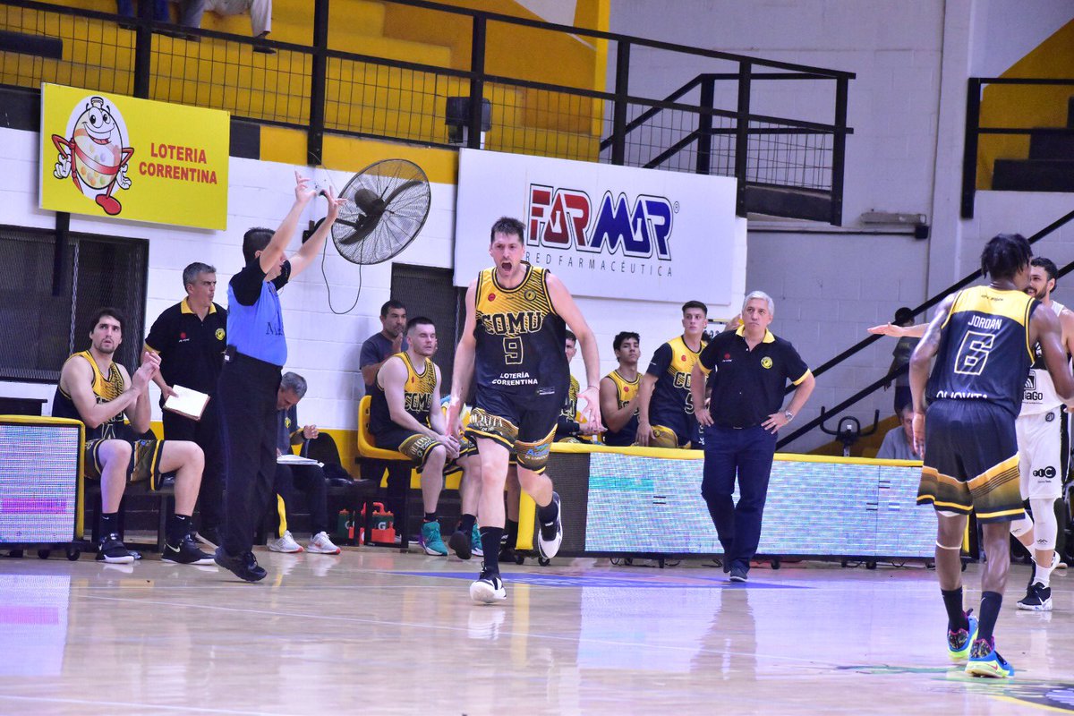 comumercedes's tweet photo. #LNB 🏀 EN UN FINAL AGÓNICO, COMU LE GANÓ A OLIMPICO 🤩💪🏼
Final del partido!
⚫️🟡 COMU 87
⚪️⚫️ OLÍMPICO 81
🔥 El goleador del partido y doble figura fue Germain Jordan con 19 puntos y 11 rebotes
#VamosComu 💛🖤🐊 https://t.co/LKP2yRGyvn