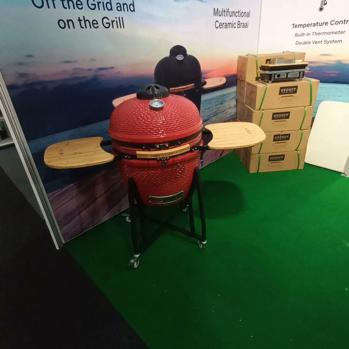 Derick_Cape's tweet photo. Come visit our #Stouff Ceramic Braai stand (B28) at the #homemakers show this weekend at #kyalami race track. Great offers, save R8k - R10k this weekend only 🔥🔥🔥🔥 https://t.co/AXS46DYtsk