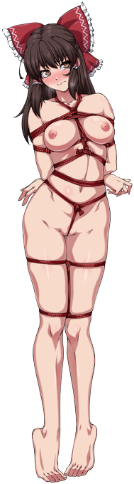 霊夢お清書 #よめしばり 