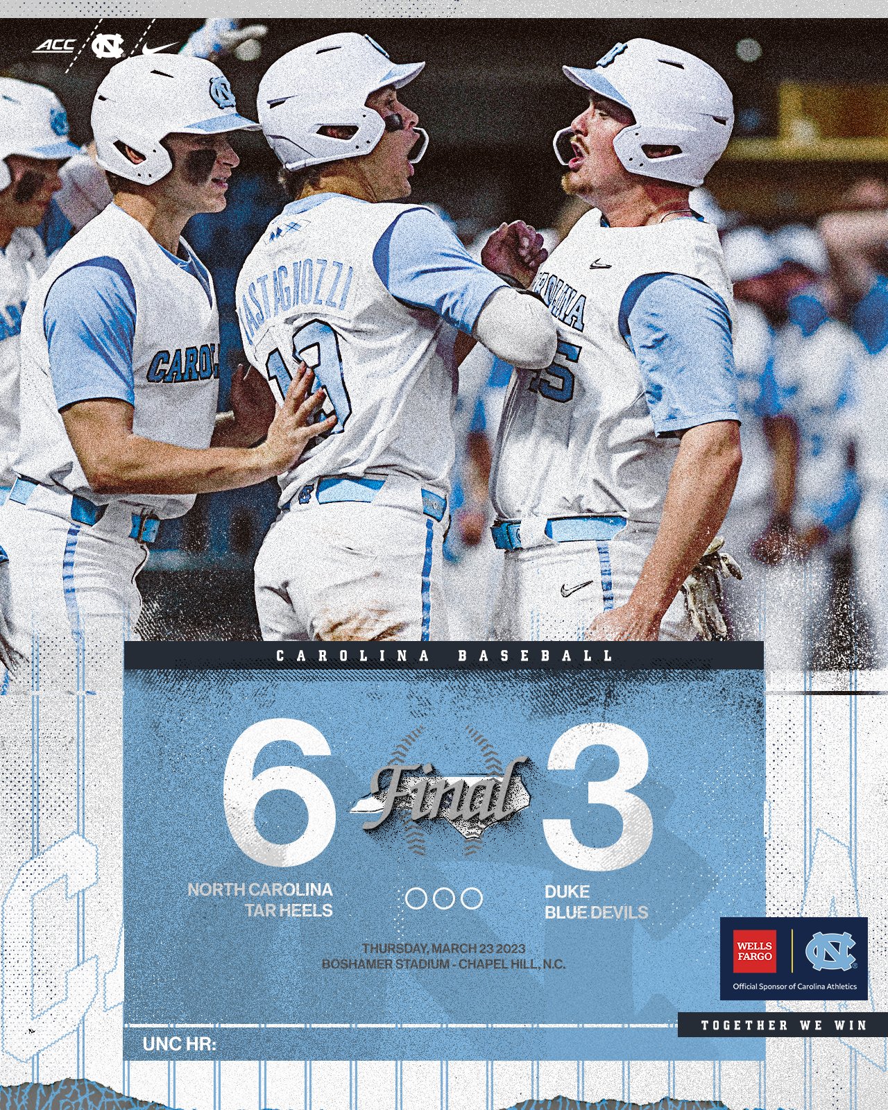 strå Utilgængelig Bedrift Carolina Baseball on Twitter: "CAROLINA VICTORY! #GoHeels x @wellsfargo  https://t.co/XxWgJPRE1K" / Twitter