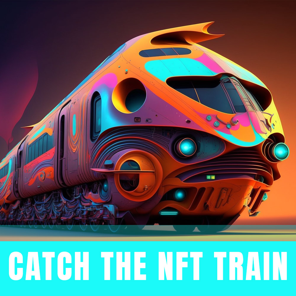 CatchNftTRAIN's tweet photo. 🚂🎨 Catch the NFT Train, your one-stop destination for all things NFT!
Explore the latest NFT drops and discover talented artists.
Hop on board today and elevate your portfolio!
https://t.co/zg5ioLpi1r
#NFTTrain #cryptoart #NFTcollectors #NFTmarketplace #NFTcommunity #NFTs https://t.co/PgvXsxWUIQ