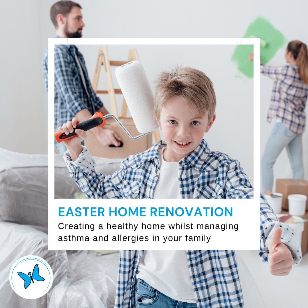 sensitivechoice's tweet photo. Easter is the perfect time to tackle building or home renovation projects.
 
Our @asthmacouncilau's Sensitive Choice Program Manager, Adele Taylor, has the tips for managing asthma and allergies and creating a healthy home for your family.
   
Learn more: https://t.co/BiHbkrfCRO https://t.co/Gtd9SW8W6j